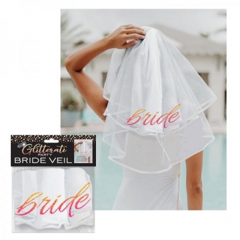 Elegant Glitterati Bride Veil