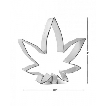 Cannabis Pot Leaf Cookie Cutter