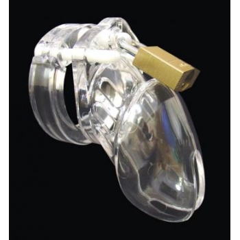 CB-6000s Male Chastity Device - Clear Locking System