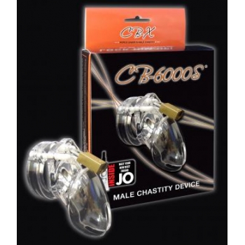 CB-6000s Male Chastity Device - Clear Locking System