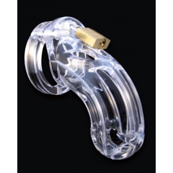 CB-6000 Curved Cock Cage - Lock Set - Clear