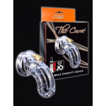 CB-6000 Curved Cock Cage - Lock Set - Clear