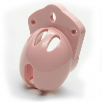 Mini Me Male Chastity Cage Kit - Pink 1.25