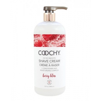 Coochy Shave Cream Berry Bliss - 32 Oz