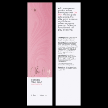 CG Oh My Clitoral Stimulant Warming Serum - 1 fl oz