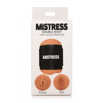 Mistress Double Shot Mini Masturbator - Medium