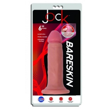 Jock Bareskin 6in Vanilla Dildo