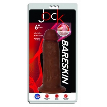 Jock Bareskin 6in Latte Dildo