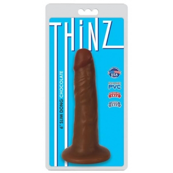 Thinz Slim Dong 6in - Chocolate