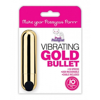 Pink Pussycat Gold Bullet