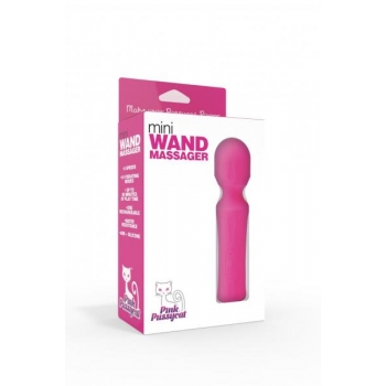 Pink Pussycat Mini Wand Massager