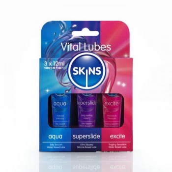 Skins 12ml Sampler Tubes Vital 3 Pack