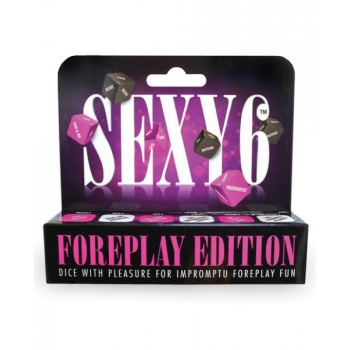 Sexy 6 Foreplay Edition Dice Game