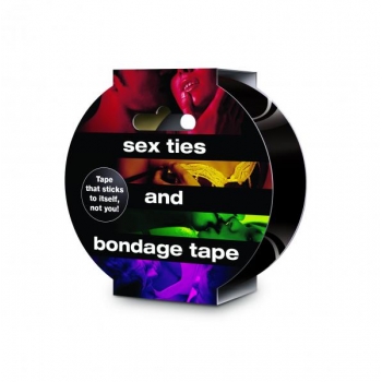 Sex Ties and Bondage Tape - Black