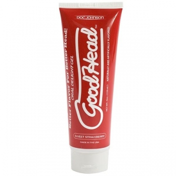 Goodhead Oral Delight Gel 4 Oz Strawberry