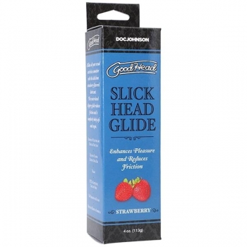 Goodhead Slick Head Glide - 4 Oz Strawberry Flavor