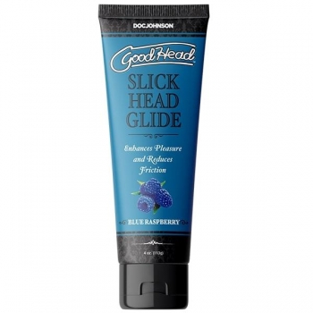 Goodhead Slick Head Glide Blue Raspberry - Delicious Pleasure