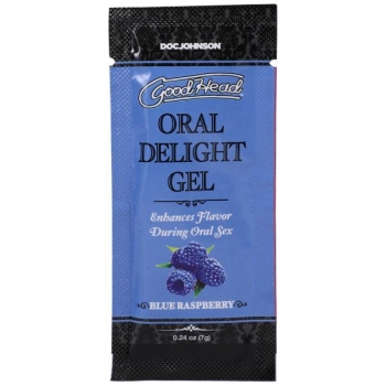 Goodhead Oral Delight Gel Bulk Refill Blue Raspberry 48 Pcs 0.24 Oz