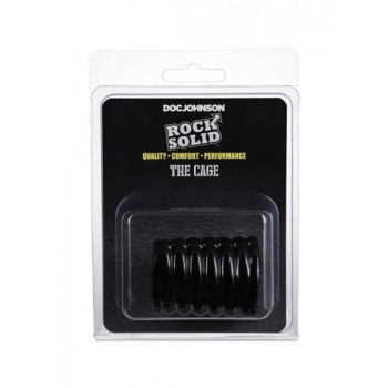 Rock Solid Cock Cage in Black