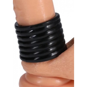 Rock Solid Cock Cage Black