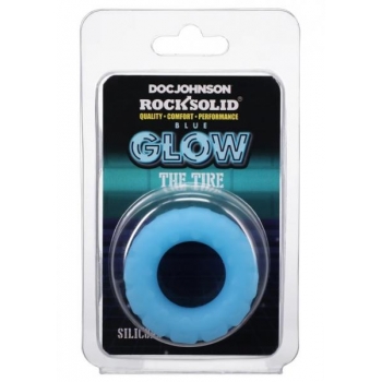 Rock Solid Tire - Blue Glow