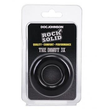 Rock Solid Donut 3x Black