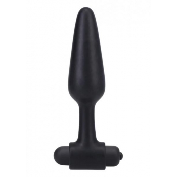 In A Bag Vibrating Butt Plug - 5 Inches Black