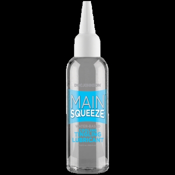 Main Squeeze Cooling Tingling Water-Based Lubricant - 3.4oz