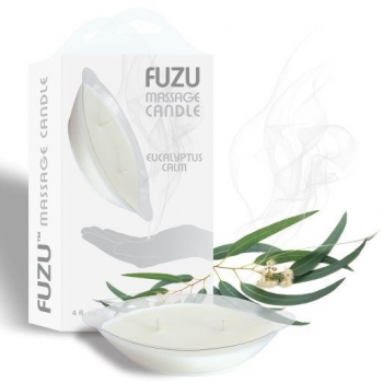 Fuzu Eucalyptus Calm Massage Candle - 4 Oz