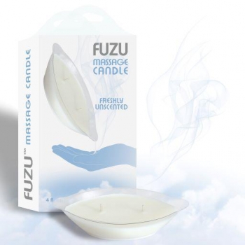 Fuzu Massage Candle - Freshly Unscented 4 Oz