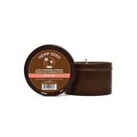 Earthly Body Round Massage Candle 3 in 1 - Isle Of You