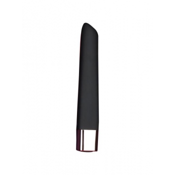 Edonista Quinn Silicone Bullet Vibrator - Black 10 Modes