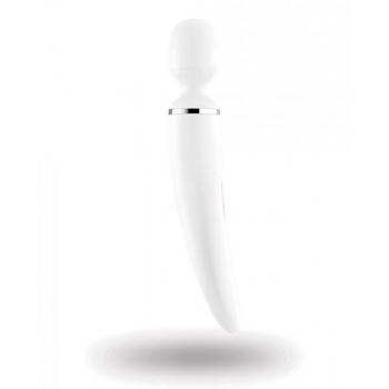 Satisfyer Wand-er Woman White/ Chrome (net)