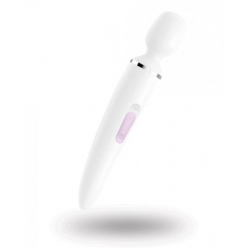 Satisfyer Wand-er Woman White/ Chrome (net)