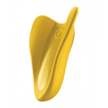 Satisfyer High Fly Yellow Finger Vibrator