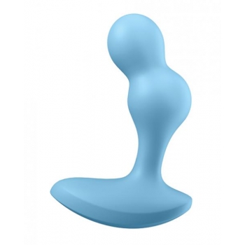 Satisfyer Deep Diver Plug Vibrator - Light Blue