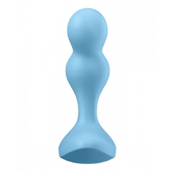 Satisfyer Deep Diver Plug Vibrator - Light Blue