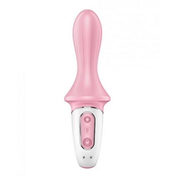 Satisfyer Air Pump Booty 5 Plus in Light Red