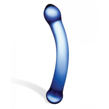 Glas 6 inches Curved Glass G-Spot Dildo