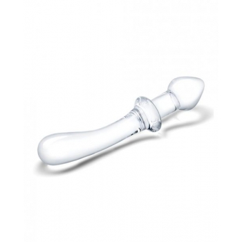 Glas 9 Classic Curved Dual-Ended Dildo