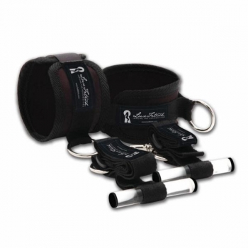 Lux Fetish Closet Cuffs - 4 Piece Restraint System