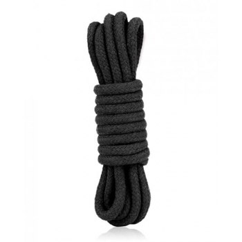 Lux Fetish Bondage Rope: 3m Black