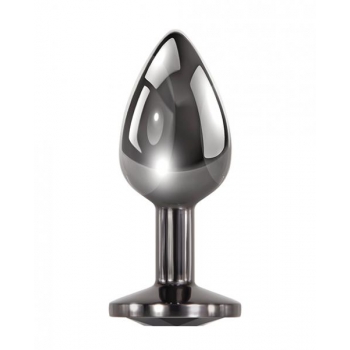 Evolved Gem Black Anal Plug Small