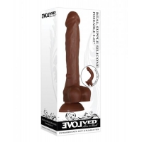 Real Supple Poseable Silicone 8.25 In Dark