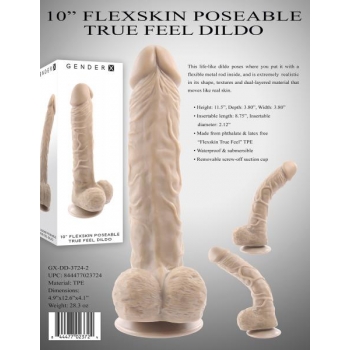 10 In Poseable Flexskin True Feel Light