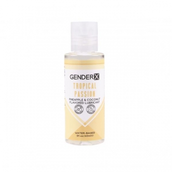 Gender X Tropical Passion Flavored Lubricant - 2 Oz