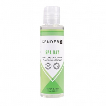 Gender X Spa Day Flavored Lube - 4 Oz