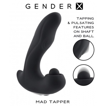 Gender X Mad Tapper Tapping & Pulsating Massager