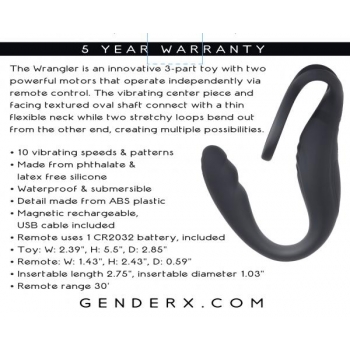 Gender X The Wrangler Sex Toy