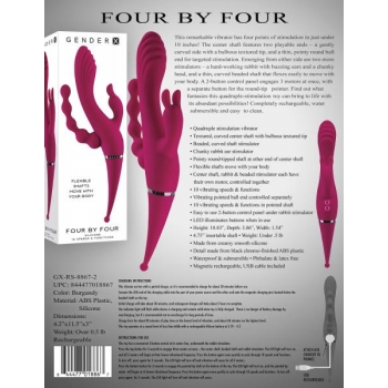 Evolved Novelties Gender X Four By Four Vibrator